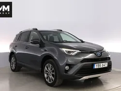 Mörkgrå Begagnad 2015 Toyota RAV4 Hybrid Executive SUV | 239 900 kr (Marknadspris)