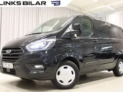 Svart Begagnad 2020 Ford Transit Custom Van | 169 900 kr (Bra pris)