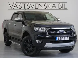 Svart Begagnad 2019 Ford Ranger Limited Pickup | 329 000 kr