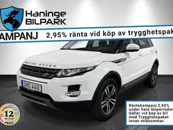 Vit Begagnad 2015 Land Rover Range Rover evoque SUV | 159 900 kr (Marknadspris)