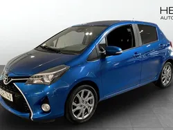 Blå (blue) Begagnad 2016 Toyota Yaris Edition Halvkombi | 129 900 kr (Marknadspris)