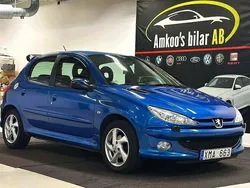 Blå Begagnad 2005 Peugeot 206 Halvkombi | 18 900 kr (Lite dyr)