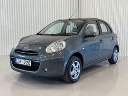 Mörkgrå Begagnad 2011 Nissan Micra Halvkombi | 49 900 kr (Marknadspris)