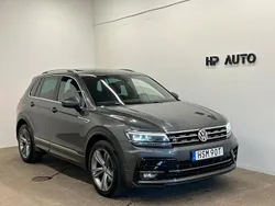 Grå Begagnad 2019 VW Tiguan R-line SUV | 198 500 kr (Marknadspris)
