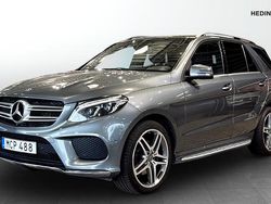 Grå (grey) Begagnad 2018 Mercedes GLE350 AMG line SUV | 379 900 kr (Lite dyr)