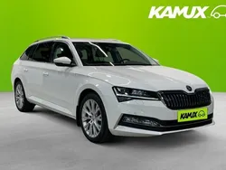 Vit Begagnad 2020 Skoda Superb Kombi | 278 800 kr (Bra pris)