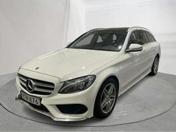 Vit Begagnad 2018 Mercedes C220 AMG line Kombi | 224 900 kr (Marknadspris)