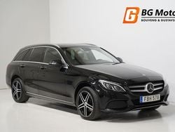 Svart Begagnad 2015 Mercedes C220 Kombi | 174 700 kr (Marknadspris)