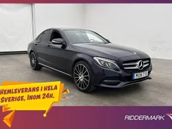 Mörkblå Begagnad 2014 Mercedes 180 Avantgarde Sedan | 178 900 kr