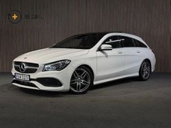 Vit Begagnad 2017 Mercedes CLA220 Shooting Brake AMG Kombi | 226 400 kr (Lite dyr)