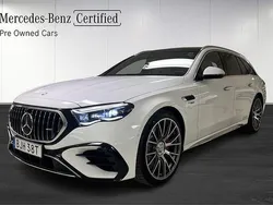 Vit Begagnad 2025 Mercedes E53 AMG Premium Plus Kombi | 1 249 900 kr