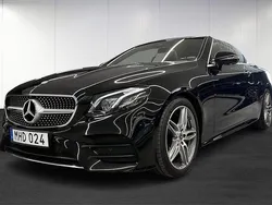 Svartmetallic Begagnad 2018 Mercedes E200 AMG Line Premium Plus Cab | 419 000 kr (Marknadspris)