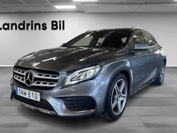 Mörkgrå Begagnad 2018 Mercedes GLA200 AMG line SUV | 239 900 kr (Marknadspris)