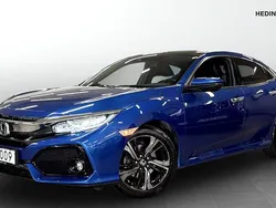 Blå (blue) Begagnad 2018 Honda Civic Halvkombi | 199 900 kr (Bra pris)