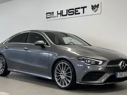 Mörkgrå Begagnad 2019 Mercedes CLA220 AMG Sedan | 319 900 kr (Marknadspris)