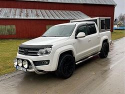 Vit Begagnad 2013 VW Amarok Highline Pickup | 185 000 kr (Lite dyr)
