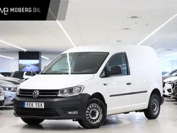 Vit Begagnad 2020 VW Caddy Minibuss | 189 900 kr (Lite dyr)