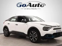 Vit Begagnad 2021 Citroën e-C4 Feel Halvkombi | 194 500 kr (Marknadspris)