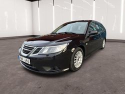 Svart Begagnad 2008 Saab 9-3 Linear Kombi | 44 900 kr (Marknadspris)