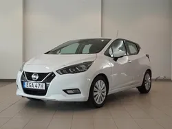 Vit Begagnad 2022 Nissan Micra Acenta Halvkombi | 164 800 kr (Marknadspris)