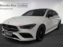 Vit (white) Begagnad 2020 Mercedes CLA200 AMG Line Premium Plus Kombi | 299 900 kr (Marknadspris)