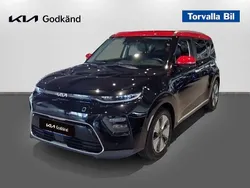 Svart Begagnad 2022 Kia Soul EV 2 SUV | 279 900 kr (Marknadspris)