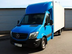 Flerfärgad (blå) Begagnad 2018 Mercedes Sprinter Van | 229 900 kr (Marknadspris)