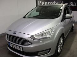 Grå Begagnad 2015 Ford C-MAX Titanium Minibuss | 44 900 kr