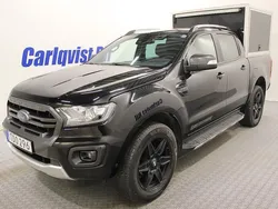 Svart metallic Begagnad 2019 Ford Ranger Wildtrack Pickup | 425 000 kr (Dyr)