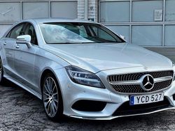 Silver Begagnad 2016 Mercedes CLS350 AMG line Sportkupé | 284 900 kr (Marknadspris)