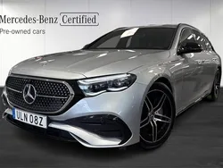 Silver (hightechsilver metallic ) Begagnad 2024 Mercedes E300 Premium Kombi | 599 000 kr