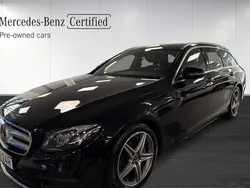 Svart (black) Begagnad 2019 Mercedes E200 AMG line Kombi | 309 900 kr (Marknadspris)
