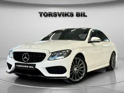 Vit Begagnad 2014 Mercedes C200 AMG line Sedan | 154 900 kr (Lite dyr)