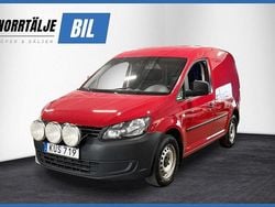 Röd Begagnad 2015 VW Caddy Minibuss | 74 900 kr (Marknadspris)