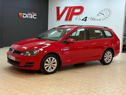 Röd Begagnad 2016 VW Golf VII Kombi | 118 800 kr (Marknadspris)