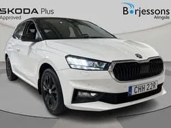 Vit Begagnad 2023 Skoda Fabia Style Halvkombi | 219 900 kr (Marknadspris)