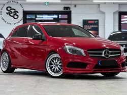 Röd Begagnad 2015 Mercedes A180 AMG line Halvkombi | 159 900 kr (Marknadspris)