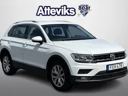Vit Begagnad 2019 VW Tiguan SUV | 269 000 kr (Marknadspris)