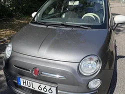 Grå Begagnad 2016 Fiat 500 Lounge Halvkombi | 72 000 kr (Marknadspris)