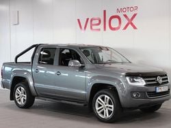 Grå Begagnad 2016 VW Amarok Highline Pickup | 189 900 kr (Bra pris)