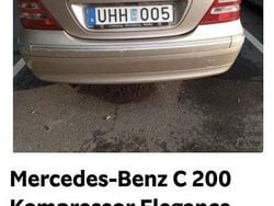 Brun Begagnad 2004 Mercedes C200 Elegance Sedan | 25 000 kr (Bra pris)