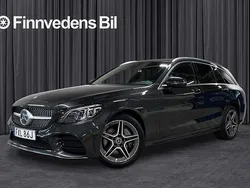 Grå Begagnad 2019 Mercedes C300e Kombi | 319 000 kr (Dyr)