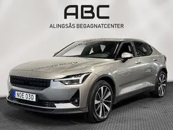 Grå Begagnad 2021 Polestar 2 Long Range Dual motor Sedan | 299 000 kr (Bra pris)