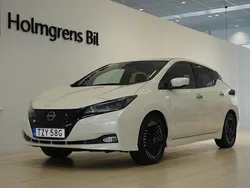 Vit Begagnad 2022 Nissan Leaf N-Connecta Halvkombi | 179 900 kr (Marknadspris)