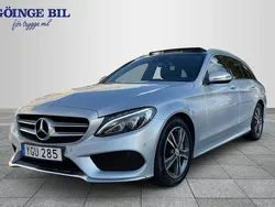 Silver Begagnad 2016 Mercedes C220 AMG line Kombi | 214 900 kr (Dyr)