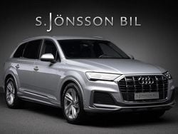 Silver Begagnad 2021 Audi Q7 S-Line SUV | 619 000 kr (Marknadspris)