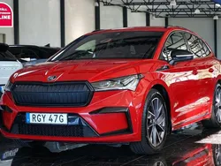 Röd Begagnad 2021 Skoda Enyaq iV SportLine SUV | 269 500 kr