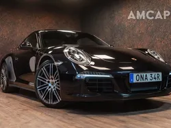 Svart Begagnad 2015 Porsche 911 Carrera 4 Black Edition Sportkupé | 949 500 kr