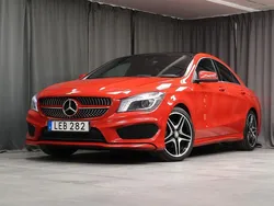 Röd Begagnad 2015 Mercedes CLA200 AMG Sportkupé | 169 000 kr (Bra pris)