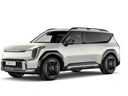 Grå (ivory silver) Ny 2025 Kia EV9 3 SUV | 889 900 kr (Marknadspris)